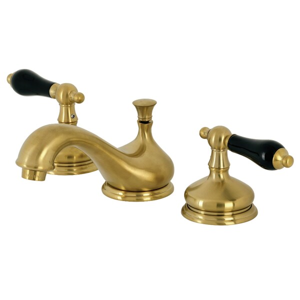 Kingston Brass KS1167PKL Duchess Widespread Bathroom Faucet W/ Brass Pop-Up, Brass KS1167PKL - main